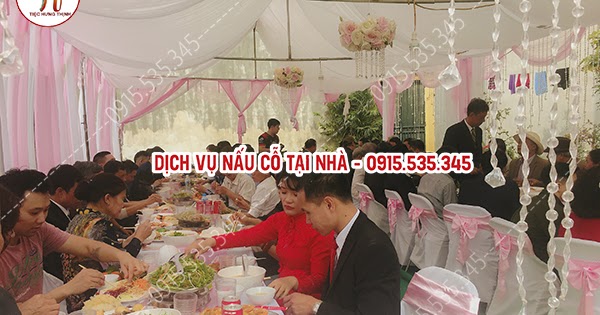 Địa Chỉ Nấu Cỗ Cưới Tại Nhà Ở Nam Từ Liêm Phục Vụ 23 Mâm Nhà Chị Nga