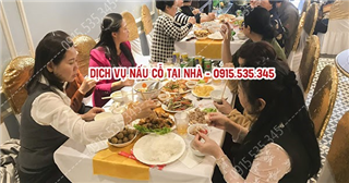 Ảnh DỊCH VỤ NẤU CỖ NGON TẠI NHÀ HÀ NỘI 0915535345 | ĐẶT TIỆC TẠI NHÀ HÀ NỘI