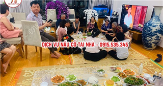 Nấu Cỗ Tại Nhà Ở Mỹ Đình 5 Mâm Nhà Chị Minh 0915535345